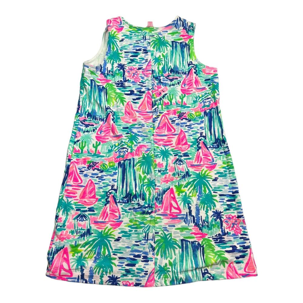 Girls Lilly Pulitzer Harper Shift Dress Size XL 12-14 years - Picture 2 of 5